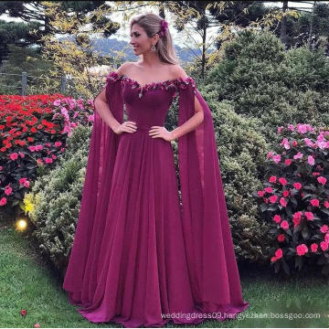 Special Summer Maxi Prom Gowns Long Sleeve Evening DuBai Kaftan Dress